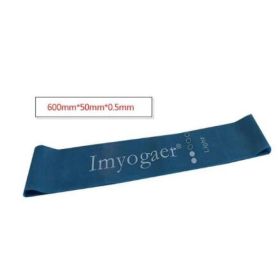 Gym Fitness Resistance Bands for Yoga Stretch Pull Up Assist Bands (Option: Blue)