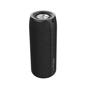 ZEALOT S51 Powerful Wireless Speaker Bass; Wireless Portable Subwoofer IPX5 Waterproof 10W Sound Box Support TF U Disk AUX For Home & Outdoor Par (Color: Black)